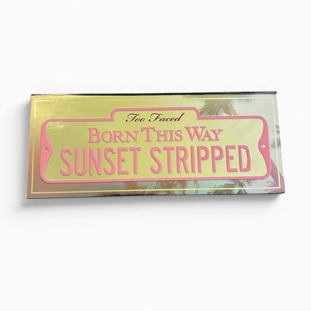 Too Faced Born This Way Sunset Stripped Eyeshadow Palette 16 Pan New Sealed - Picture 6 of 8